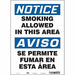 Safety Sign 14 in x 10 in Vinyl