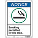 Safety Sign 14 in x 10 in Polyethylene