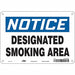 Safety Sign 7 in x 10 in Aluminum