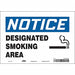 K1341 Safety Sign 7 inx10 in Vinyl