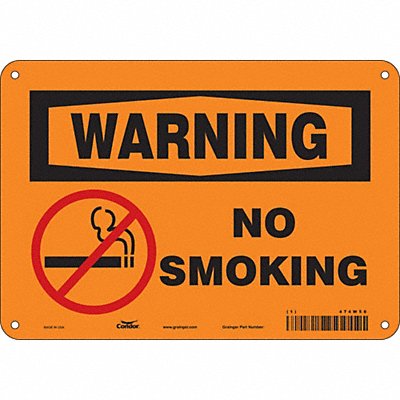 Safety Sign 7 inx10 in Polyethylene