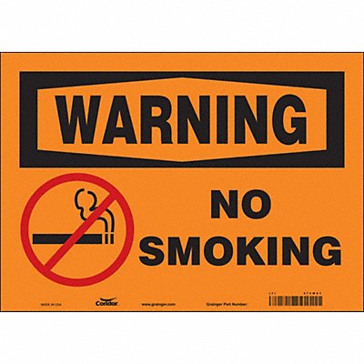Safety Sign 10 in x 14 in Vinyl