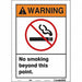 Safety Sign 14 in x 10 in Vinyl