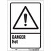 Safety Sign 10 in x 7 in Vinyl