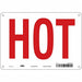 Danger Sign 7 in x 10 in Aluminum