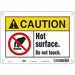 Danger Sign 7 in x 10 in Aluminum
