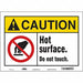 Safety Sign 10 inx14 in Vinyl