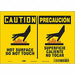 Safety Sign 7 inx10 in Vinyl