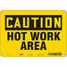 Safety Sign 7 inx10 in Polyethylene