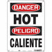 Safety Sign 14 in x 10 in Aluminum