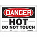 Safety Sign 10 inx14 in Aluminum