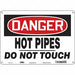 Safety Sign 10 inx14 in Aluminum