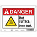 Safety Sign 7 inx10 in Polyethylene