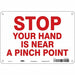Safety Sign 7 in x 10 in Aluminum