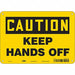 Safety Sign 7 in x 10 in Aluminum