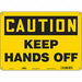 Safety Sign 10 in x 14 in Aluminum