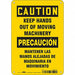 Safety Sign 10 inx7 in Aluminum