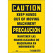 Safety Sign 10 inx7 in Vinyl