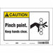 Safety Sign 7 inx10 in Vinyl