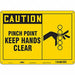Safety Sign 10 inx14 in Polyethylene
