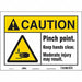 Safety Sign 10 in x 14 in Vinyl