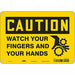 Safety Sign 7 in x 10 in Aluminum