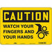Safety Sign 10 in x 14 in Aluminum