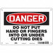 Safety Sign 7 in x 10 in Aluminum