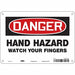 Safety Sign 7 in x 10 in Aluminum