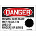 Safety Sign 10 inx14 in Vinyl
