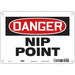 Safety Sign 7 inx10 in Polyethylene