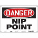 Safety Sign 10 in x 14 in Polyethylene
