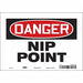 Safety Sign 7 inx10 in Vinyl