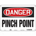 Safety Sign 10 inx14 in Polyethylene