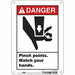 Safety Sign 10 inx7 in Aluminum