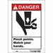 Safety Sign 10 inx7 in Vinyl
