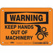 Safety Sign 5 in x 7 in Aluminum