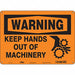 Safety Sign 10 in x 14 in Polyethylene