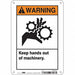 Safety Sign 10 in x 7 in Aluminum