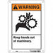 Safety Sign 10 inx7 in Polyethylene