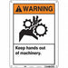 Safety Sign 14 in x 10 in Polyethylene