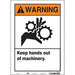 Safety Sign 14 in x 10 in Vinyl