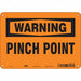 Safety Sign 7 in x 10 in Aluminum