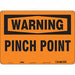 Safety Sign 10 in x 14 in Aluminum