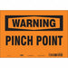 Safety Sign 7 inx10 in Vinyl