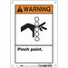 Safety Sign 10 in x 7 in Polyethylene