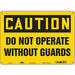 J6948 Safety Sign 10 in x 14 in Polyethylene