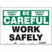 Safety Sign 10 inx14 in Vinyl