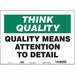 Safety Sign 10 in x 14 in Vinyl