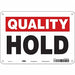 Safety Sign 7 in x 10 in Polyethylene